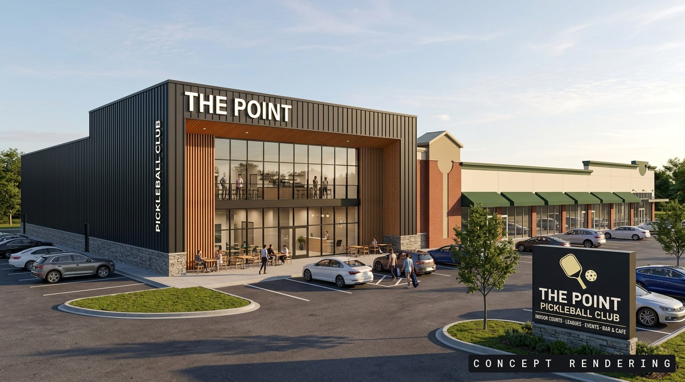 Concept rendering of the building by day